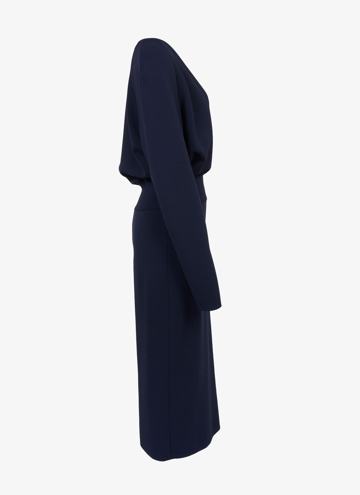 Alaïa Edition 1988 Long-Sleeved Pencil Dress ALAÏA NIGHT BLUE ALAÏA EDITION 1988 LONG-SLEEVED PENCIL DRESS